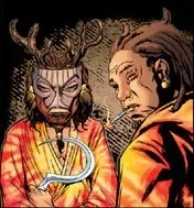 Background for Hashish-Eaters