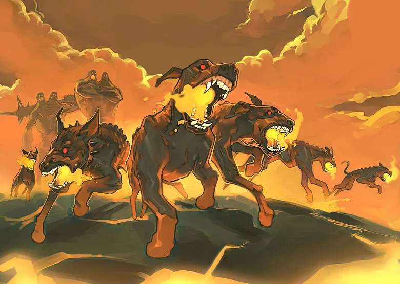 Background for Hell Hounds