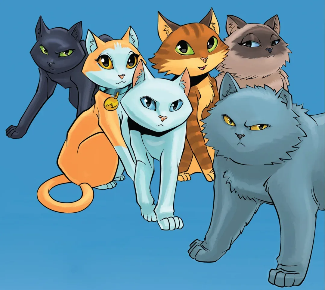 Background for Hero Cats