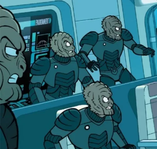Background for Hirogen
