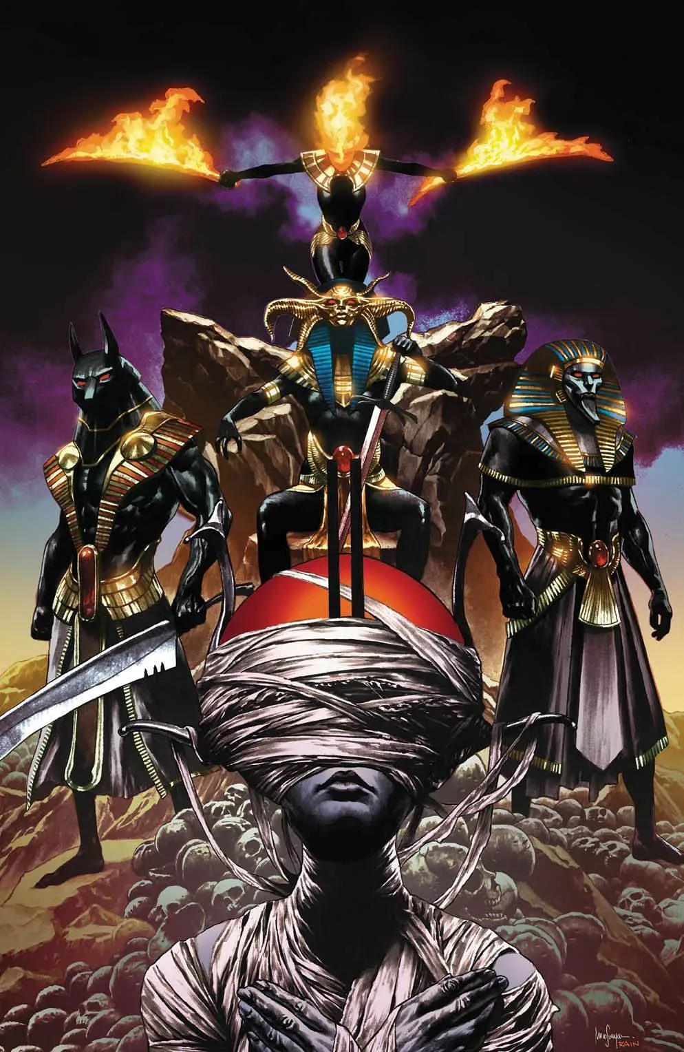 Background for Horsemen of Apocalypse