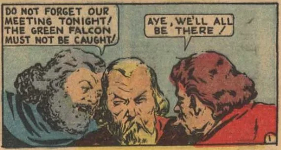 Background for Hosts of the Green Falcon