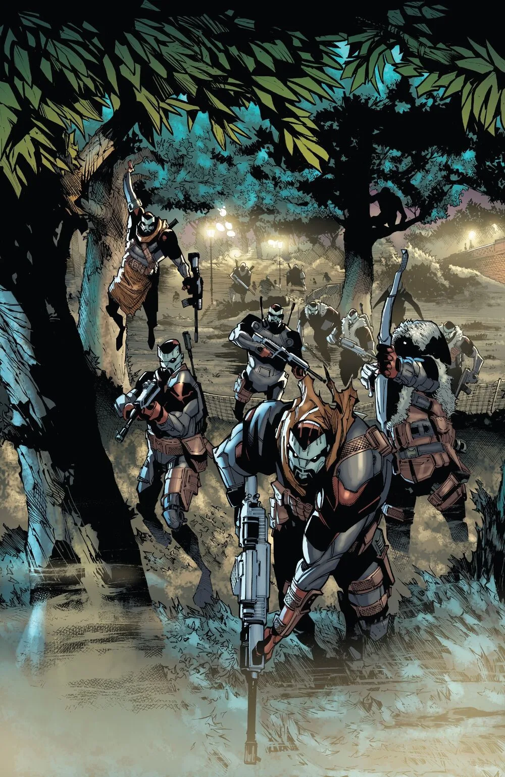 Background for Hunterbots