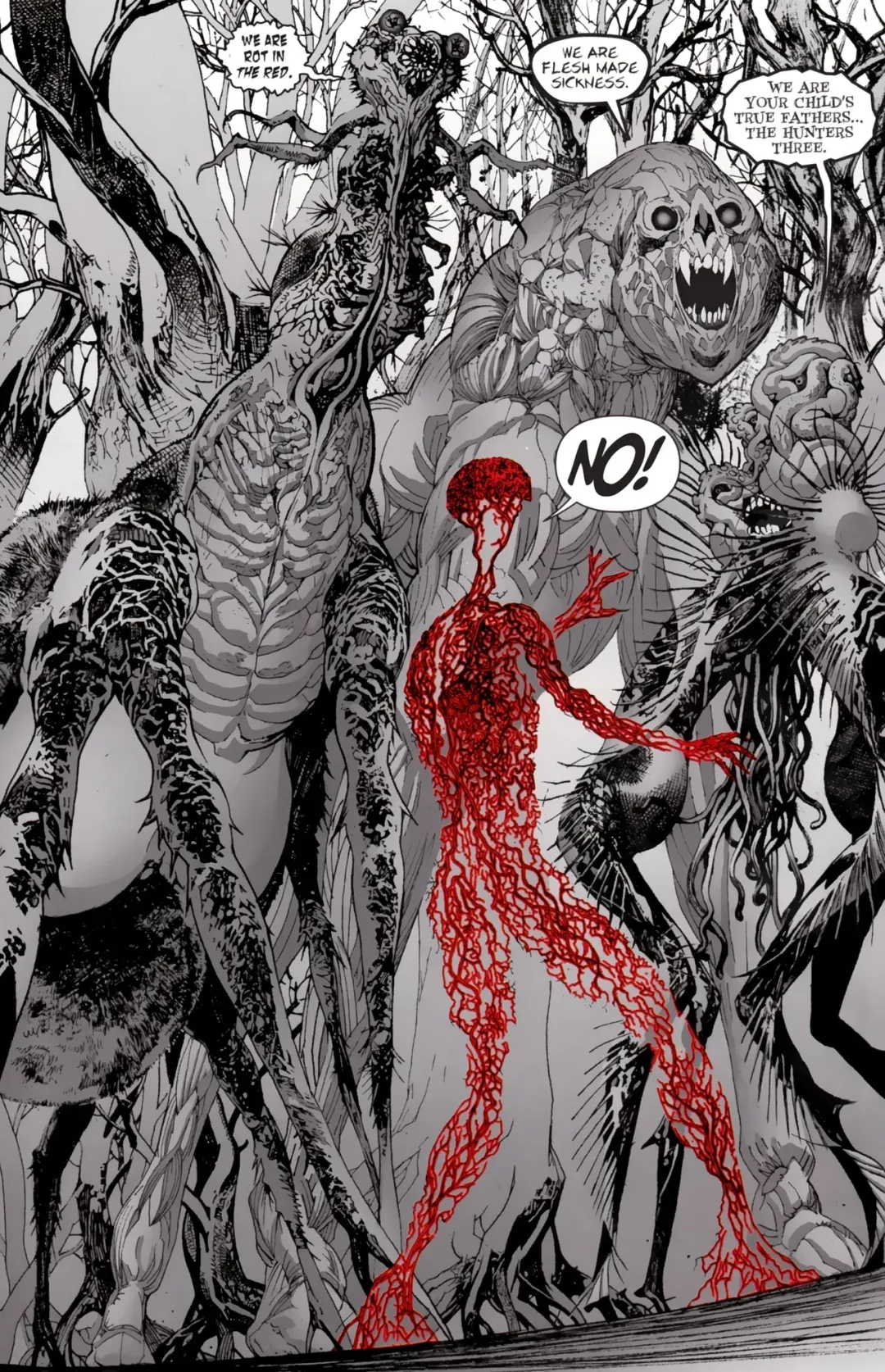 Background for Hunters Three