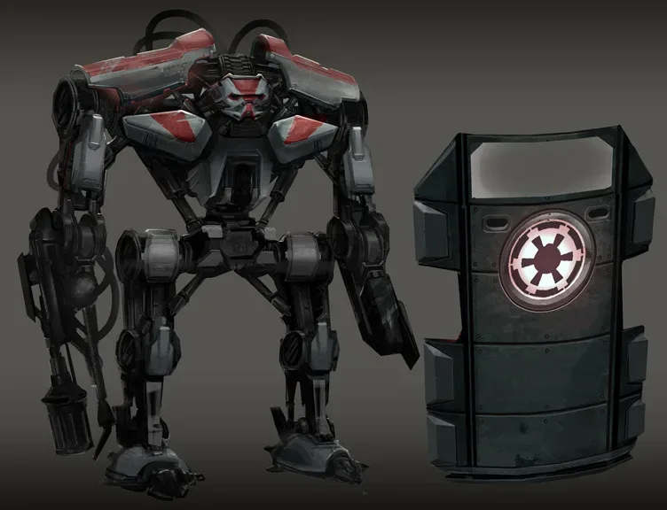 Background for Incinerator War Droid