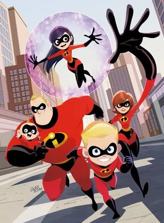 Background for Incredibles