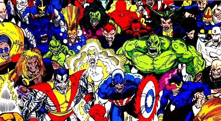 Background for Infinity War Doppelgangers