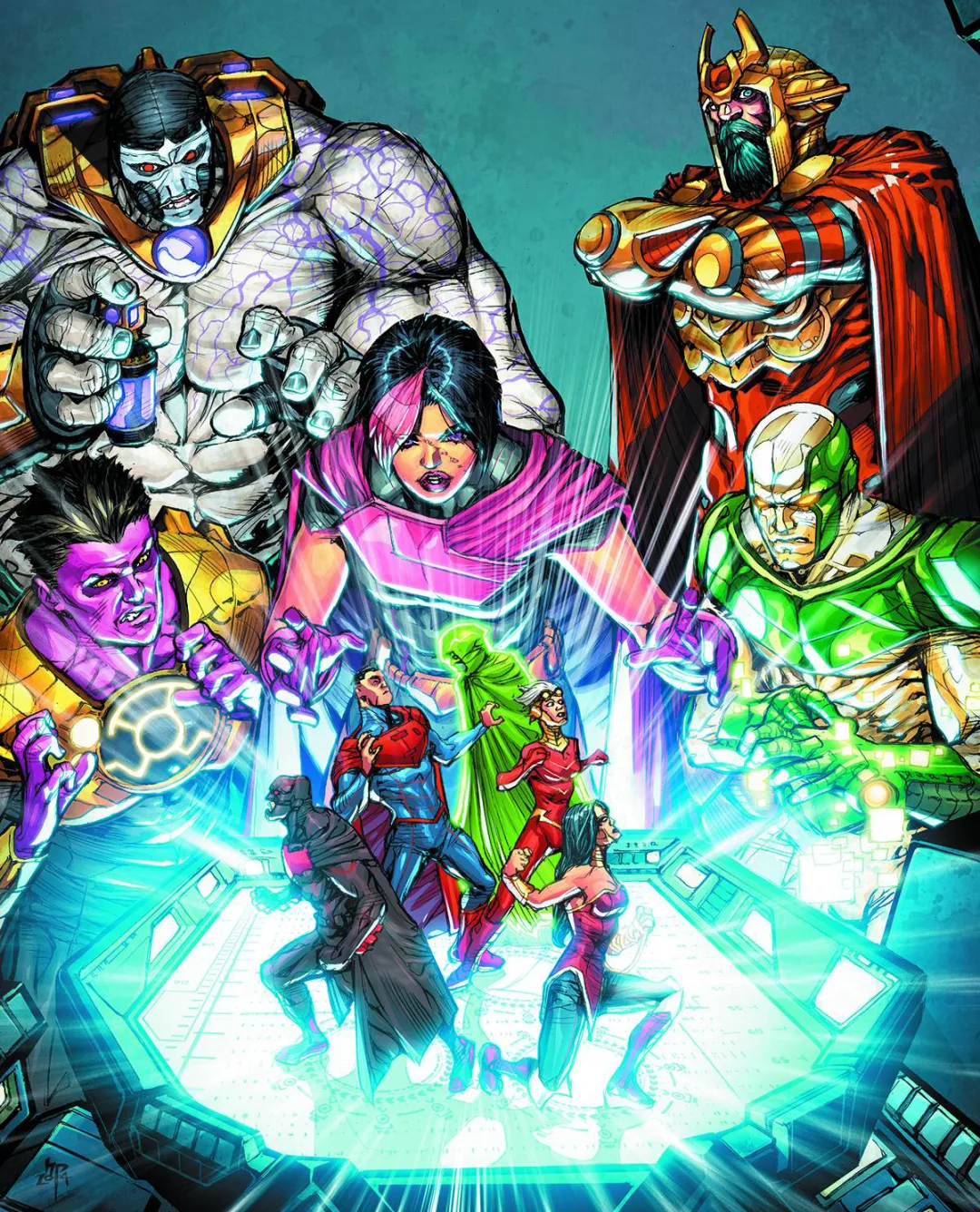 Background for Injustice League 3000