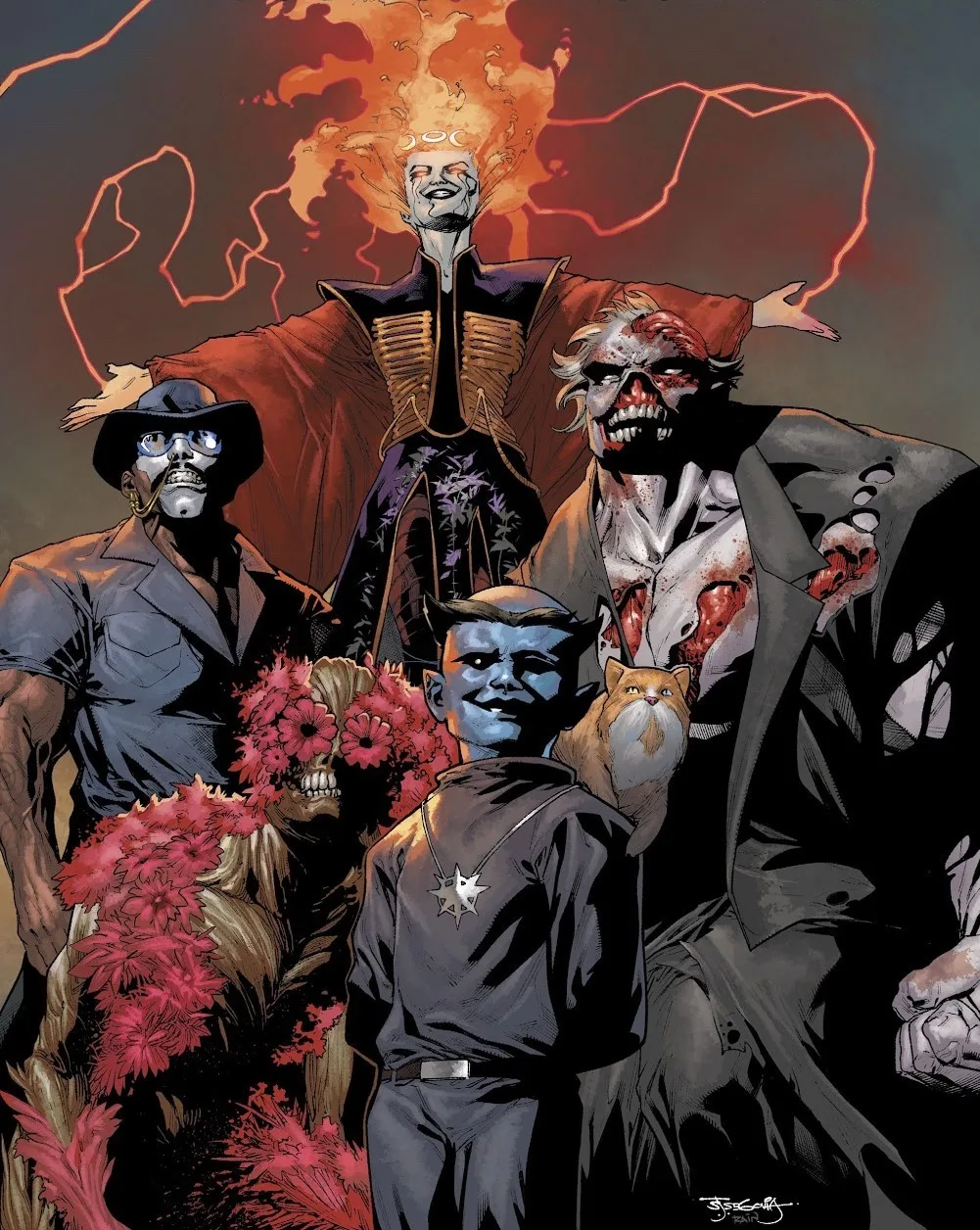 Background for Injustice League Dark