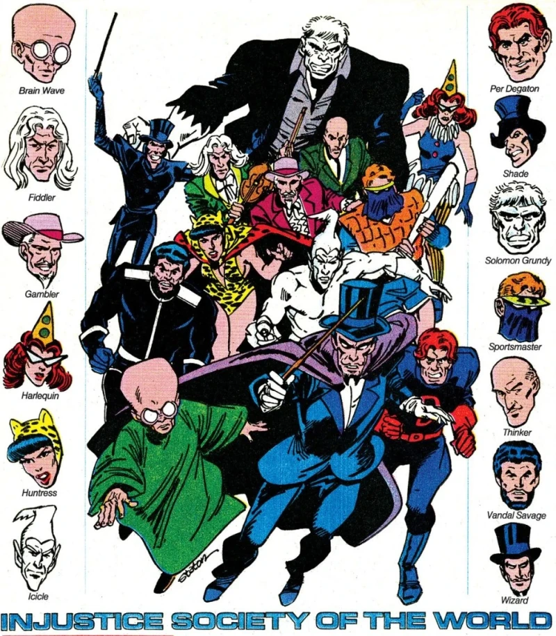 Background for Injustice Society