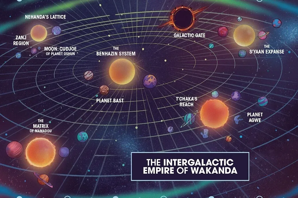 Background for Intergalactic Empire of Wakanda