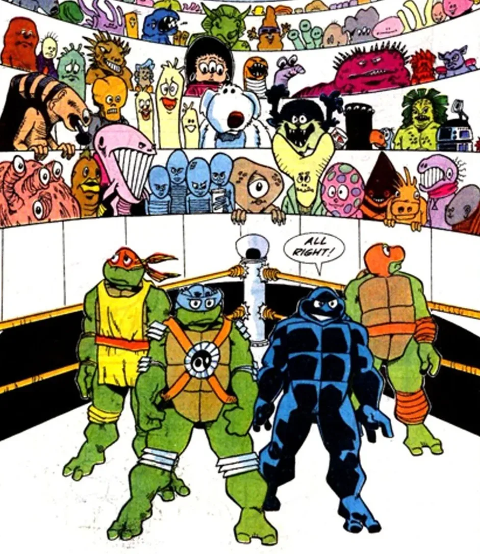 Background for Intergalactic Wrestling Federation