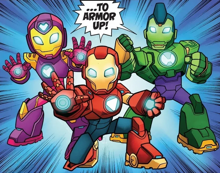 Background for Iron Friends