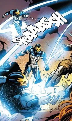 Background for Iron Man Sentries