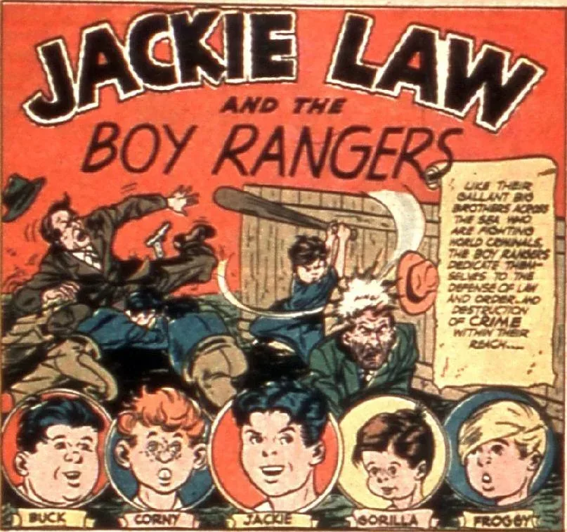 Background for Jackie Law and the Boy Rangers