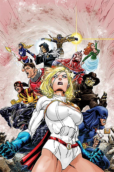 Background for JSA All-Stars