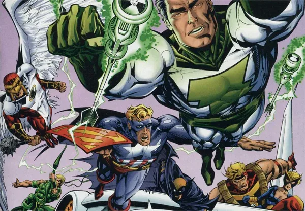 Background for Judgment League Avengers
