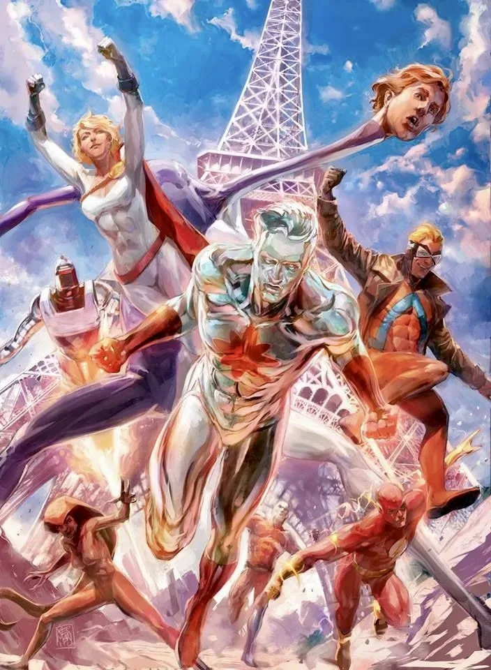 Background for Justice League Europe