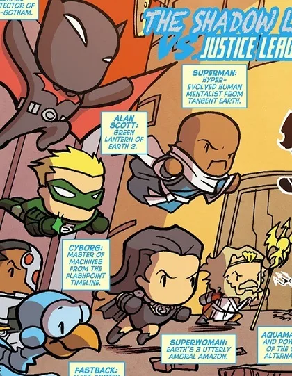 Background for Justice League Infinite