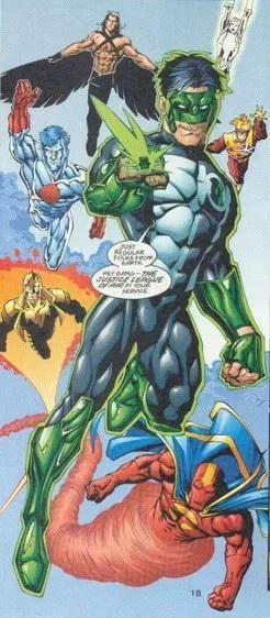 Background for Justice League of the Air