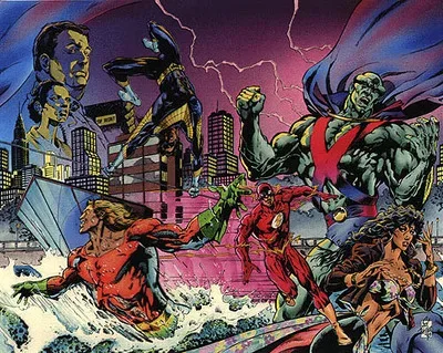 Background for Justice League Task Force