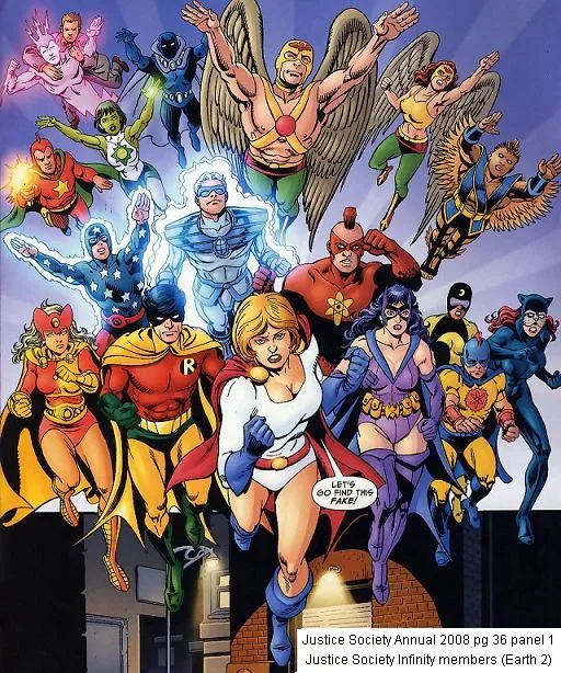 Background for Justice Society Infinity