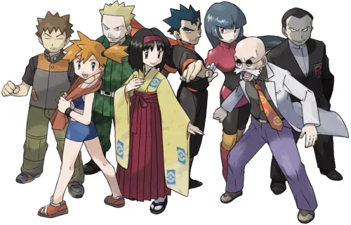 Background for Kanto Gym Leaders