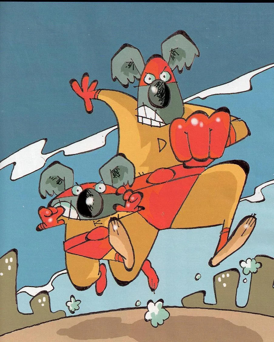 Background for Kick-Ass Koalas