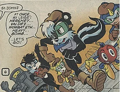 Background for King Acorn's Secret Service