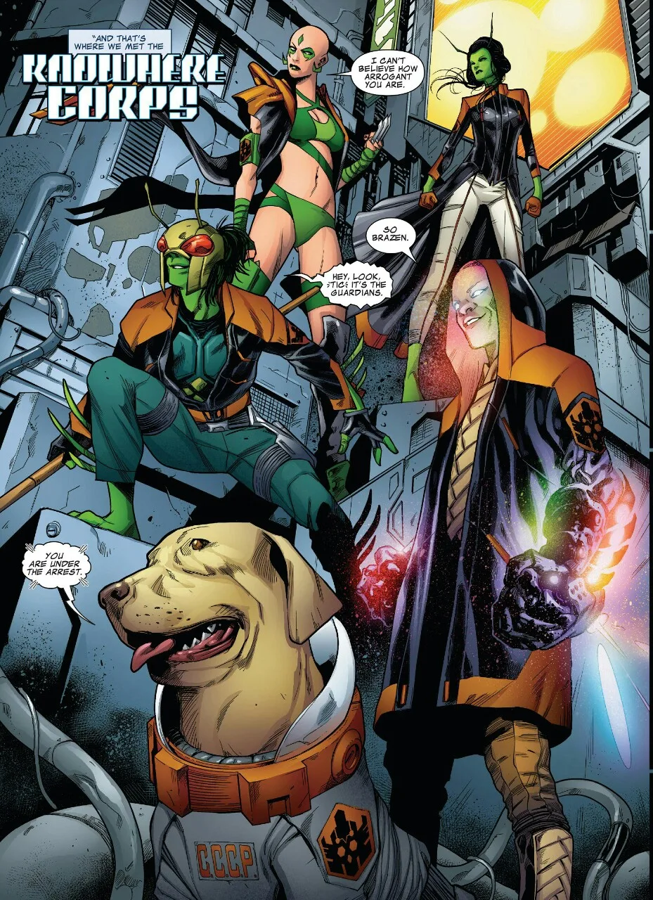 Background for Knowhere Corps