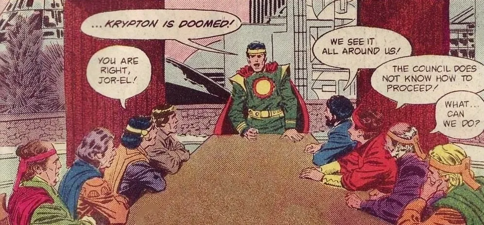 Background for Kryptonian Science Council