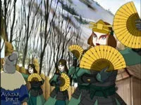 Background for Kyoshi Warriors
