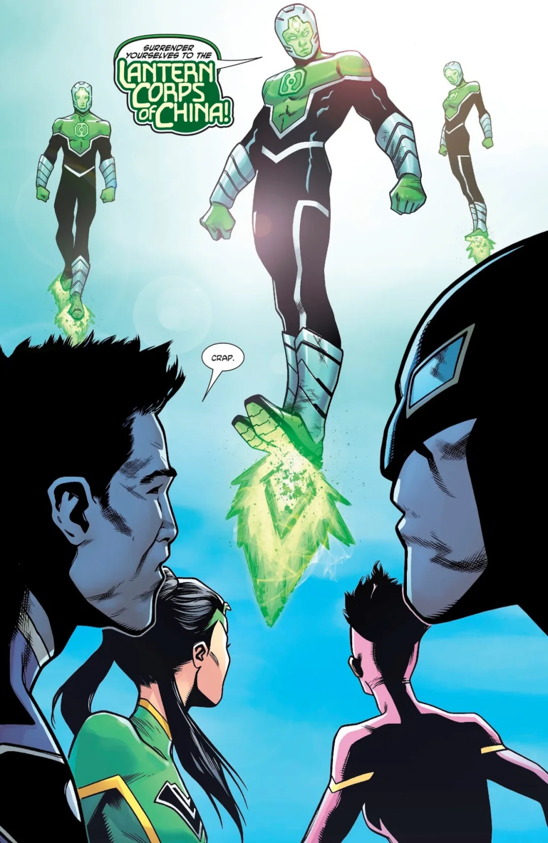Background for Lantern Corps of China