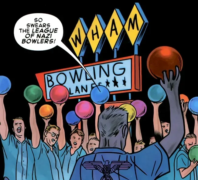 Background for League of Nazi Bowlers