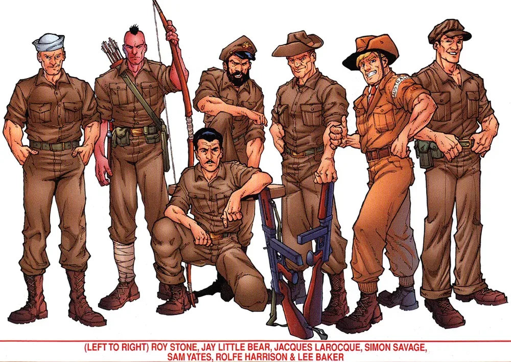 Background for Leatherneck Raiders