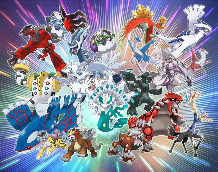 Background for Legendary Pokémon