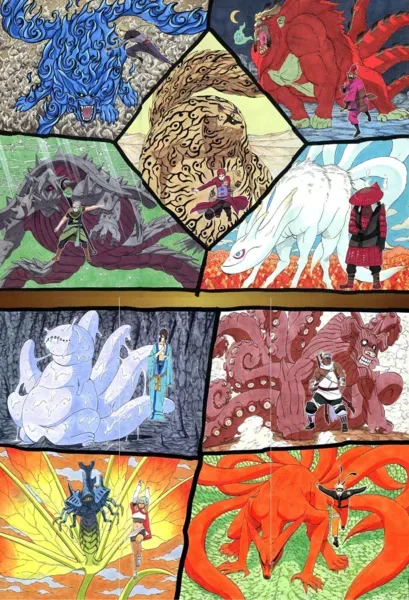 Background for Legendary Tailed Beasts
