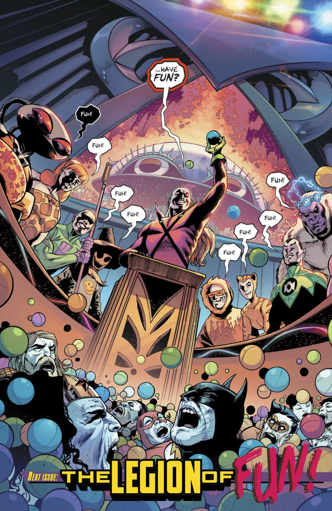Background for Legion of Fun