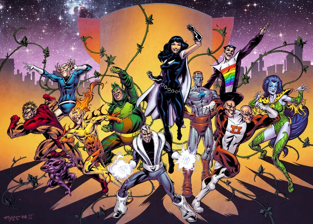 Background for Legion of Substitute Heroes