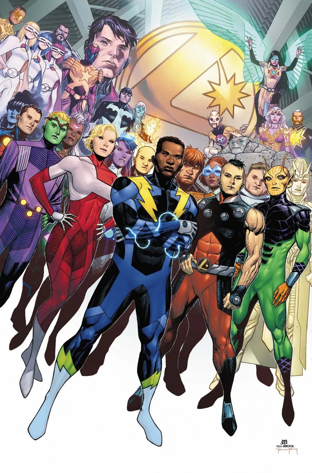 Background for Legion of Super-Heroes