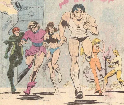 Background for Legion of Super-Rejects