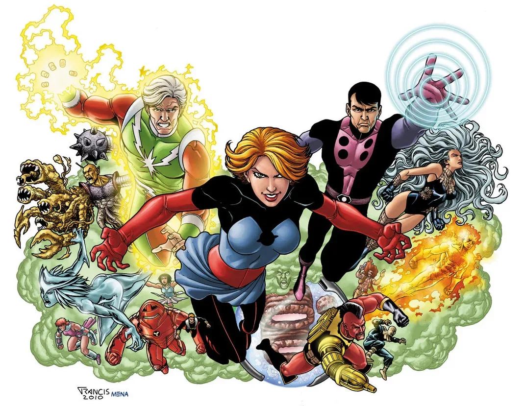 Background for Legion of Super-Villains