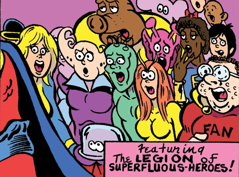 Background for Legion of Superfluous-Heroes