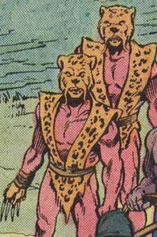 Background for Leopard Cult