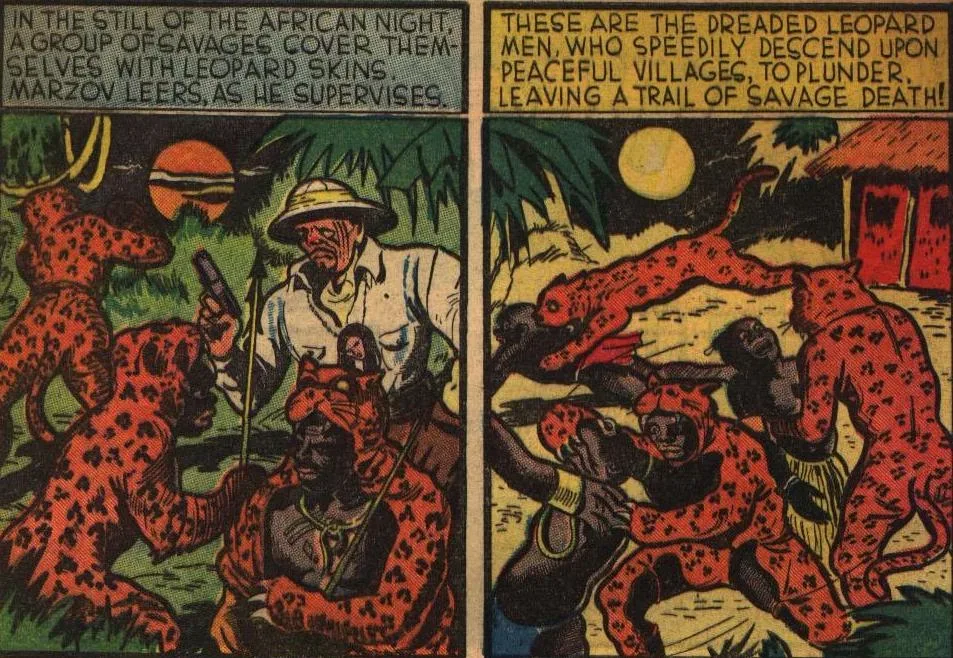 Background for Leopard Men