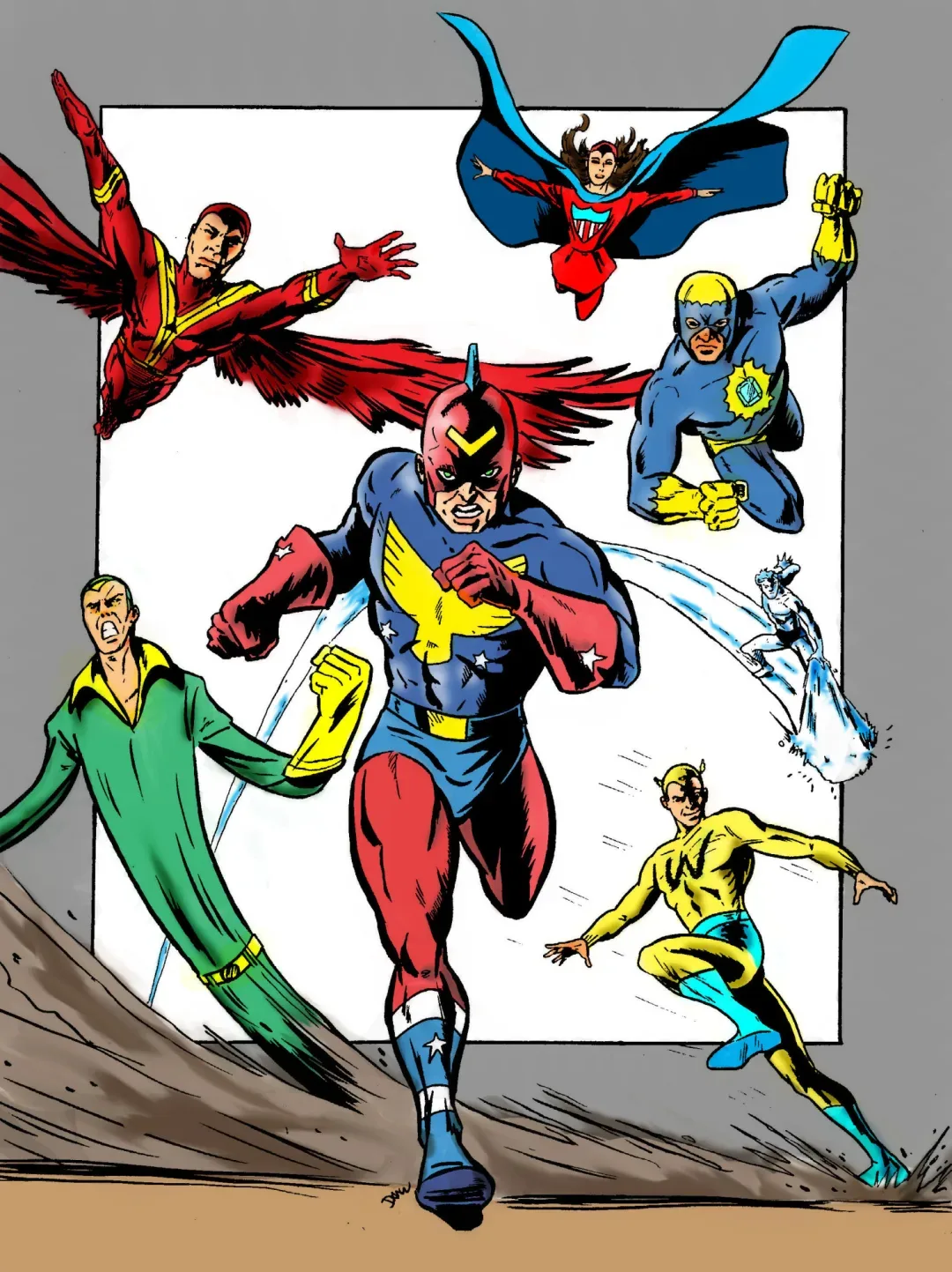 Background for Liberty Legion