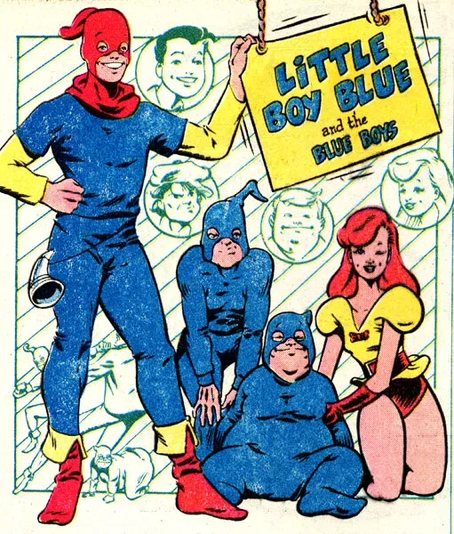 Background for Little Boy Blue and the Blue Boys