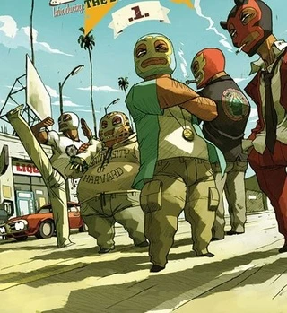 Background for Luchadores 5