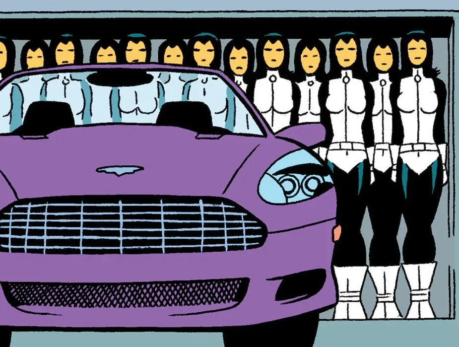 Background for Madame Masque's Bio-Duplicates