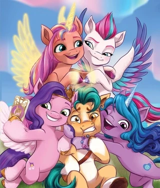 Background for Mane 5